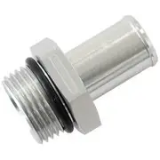 Aeroflow -12Orb to 5/8" Push On Barb Silver - AF414-12-10S