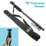 Photography 70" Photo Studio Extendable Camera Monopod Holder w/ Foot Stabilizer