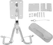 Quick Release Snap Davits Set with Handle Pad, Stainless Steel Boat Snap Davit, Quick Davits System, Inflatable Boats Hardware, Yacht Dinghy Instant Lock System (With White Armrests)