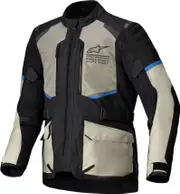 Alpinestars Andes Air, textile jacket Drystar , color: Black/Grey/Light Blue , size: S