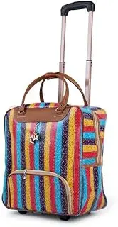 [LIASDOVO] Travel Bag Women'S Travel Luggage Trolley Bag Wheeled Suitcase Business Boarding Bag Travel Trolley Luggage Bag-Style 5