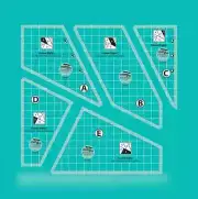 Creative Grids Crazier Eights Template Set