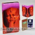 For OPPO Series - Pharaoh Egypt Theme Print Wallet Mobile Phone Case Cover