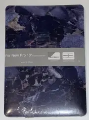 Hard Case For Macbook Pro 13 Inch in Navy Marble New & Sealed