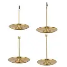 Home and Office Scent Incenses Holders Clip with Ashes Catchers Tray Plate Set