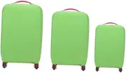 [Ipetboom] Elastic 18-20 Inches Suitcase Trolley Cover Travel Luggage Bag Protector Handle Access Green
