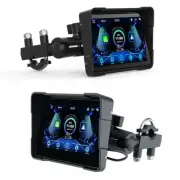 5"LCD Touch Screen Portable Motorcycle Navigator Carplay Android Auto Waterproof