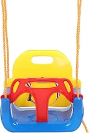 3 in 1 Toddler Swing Set, Baby Swing Anti Flip Snug Secure, Detachable Kids Swing Set for Playground Indoor Outdoor, Baby Swing Easy to Assemble and Store