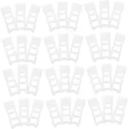 MUSISALY Practical Photo Frame Holders 50pcs Plastic Brackets for Home Office Use