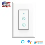 Smart Wi-Fi Double Light Switch works with Alexa Google Home Smart Life App