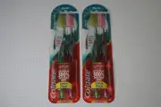2x (4 total) Colgate Slim Soft Advanced Ultra Soft Toothbrush Value 2-Pack