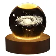 Unique Galaxy 3D Crystal Ball Lamp