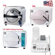 14/18L Dental Autoclave Steam Sterilizer Medical Sterilization/Ultrasonic Scaler