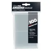 (100-Pack) Ultra Pro Platinum Series Card Protectors - Extra Heavy Duty Sleeves