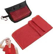 Cooling Towel | Breathable Cooling Towels for Neck and Face - Quick-Drying, Portable with Mesh Bag for Women Neck Face Sports Running Camping Hiking Festival Travel