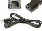 Alienware OptX AW2310 Monitor Power Cable Cord Plug AC NEW 5ft FAST SHIPPING