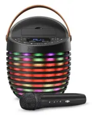 Karaoke system for Adults & Kids with Wireless Microphone, SingCast One -