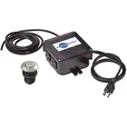 InSinkErator SinkTop Air Switch Dual Outlet, Includes Satin Nickel Button