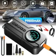 Car Battery Jump Starter With Air Compressor 1000A 12V Tyre Inflator, Power Bank