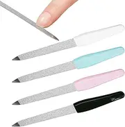 Nail Files for Nails - Stainless Steel Nail Supplies Manicure Stick,Manicure Tools Multipurpose Emery Boards for Trimming Buffing Shaping