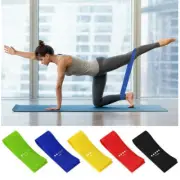 5pcs Elastic Fitness Exercise Resistance Band Latex Loop Gym Yoga Strap Train