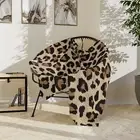 Blanket, Leopard Print, Velveteen Microfiber Cozy Throw for Winter, Bedding