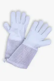 Beekeeping Bee Gloves Goat Skin 3 Mesh Ventilated Gloves