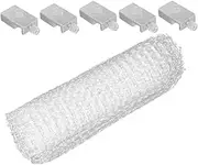 VERDANVERSE 1 Set Aquarium Mesh Net Screen Cover Adjustable Jump Net for Fish Tanks Durable Acrylic Material Escape Prevention for Fish Birds and Turtles