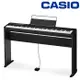 【CASIO卡西歐】 PX-S5000 標準88鍵數位鋼琴 / 黑色鏡面款含琴架、琴椅/ 公司貨保固