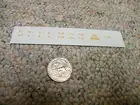 Herald King decals HO Pullman yellow ochre XX112