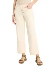 Nic+Zoe High Rise Ankle Wide Leg Jeans in Canvas
