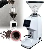 200 g/500 g Coffee Grinder Electric, Compact Automatic Grinder Coffee Bean Grinder with Flat Burr,19 Precise Grind Adjustable,Anti-Static Burr Coffee Grinder for Espresso, Drip Coffee, French Press