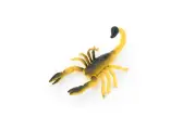 Scorpion, Orange & Brown, Rubber Toy Animal, Realistic, Model, Gift, 2.5" F1514