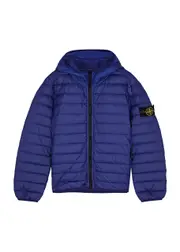 Stone Island Kids Quilted Shell Jacket (2-4 Years) - Blue - 02YR (2 Years) 02YR (2 years)