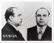 Silver Halide Photo Mug Shot Of Scarface Alphonse Al Capone Mugshot