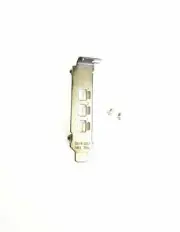 Low Profile io backplate Bracket PNY Quadro T400 Graphics Card
