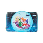 Loungefly Hocus Pocus Poster Glow Zip Around Wallet Money Pouch Bill Organiser