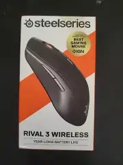 SteelSeries 62521 Gaming Mouse - Black Open Box Never Used