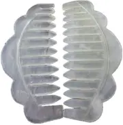 Jade Stone Head Therapy Massage Hair Comb Scalp Massager Pack of 2