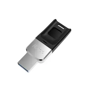 【Netac】64G USB 3.0 個資安全 專案專用 全新款 AES256指紋加密 隨身碟(台灣公司貨 10組指紋ID 5年保固)