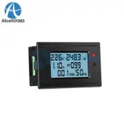 Digital LCD Electrical AC Power Meter Voltage Current Amp KWh Watt Power Monitor
