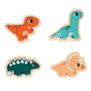 Dino Progressive Wood Puzzle