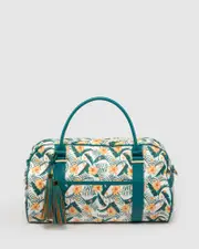 Print Hazel Tassel Weekender Bag