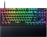 Razer Huntsman V3 Pro Tenkeyless - Analog Optical Esports Keyboard Including Wrist Rest - Black