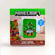 Minecraft Green Mobs 4L/6-Can Termoelectric Mini Fridge/Cooler w/Carry Handle