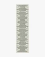 75' x 305' | Machine Washable Runner Rug | Kid & Pet Friendly | Indoor Rug | Sloane Grey Rug | Ruggable