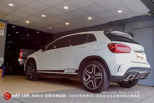 BENZ GLA250 安裝 八核心安卓多媒體導航主機系統+Mio 856 Dual雙鏡頭行車紀錄器 H1903