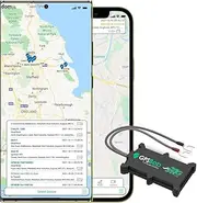 GPSBob 5 Year 4G 12/24v Wired Vehicle GPS Tracker, All Inclusive, No Monthly Fees, No Subscriptions, One Off Fee, 5 Years Service Included, Car, Van, Truck, Caravan, RV, Plug and Play