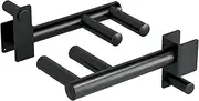 Yes4All 500 LBS Capacity - Dip Bars for 2x2 with 1" Hole Power Cage, Squat Rack Attachments - Multi-Grip Handles Dip Attachment for Dips, Pull Up, Push-up