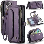 CaseMe Phone Case for iPhone 15 Leather Cases